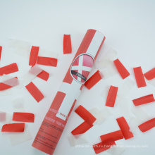 12" Дания конфетти с белым и красным Огнеупорная бумага Выскальзования